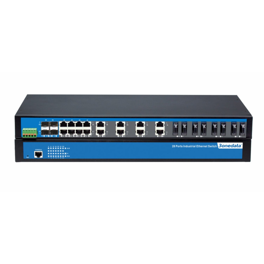 3onedata IES1028-4GS 28-Port Unmanaged Ethernet