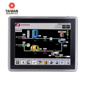AxiomTek GOT812L(H)-880 Fanless Touch Panel Computer with i5 CPU