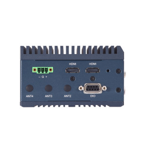 Axiomtek ICO150 DIN-Rail Fanless Embedded System, Intel Atom x7433RE, COM, 4 USB, and 2 GbE LAN