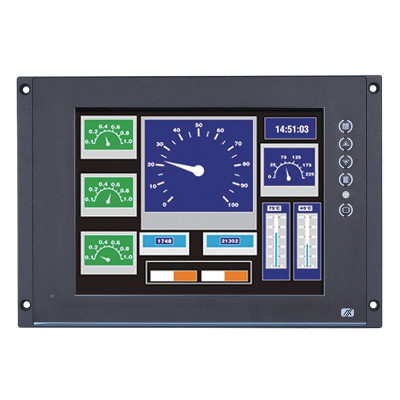 Axiomtek P6125 Railway Certified (EN 50155) 12.1" XGA LCD with Touchscreen