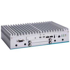 Axiomtek eBOX630B Fanless Computer, Intel Core Ultra Processor, 4 Ethernet ports, HDMI/DisplayPort