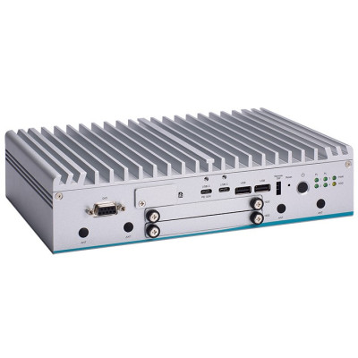 Axiomtek eBOX630B Fanless Computer, Intel Core Ultra Processor, 4 Ethernet ports, HDMI/DisplayPort