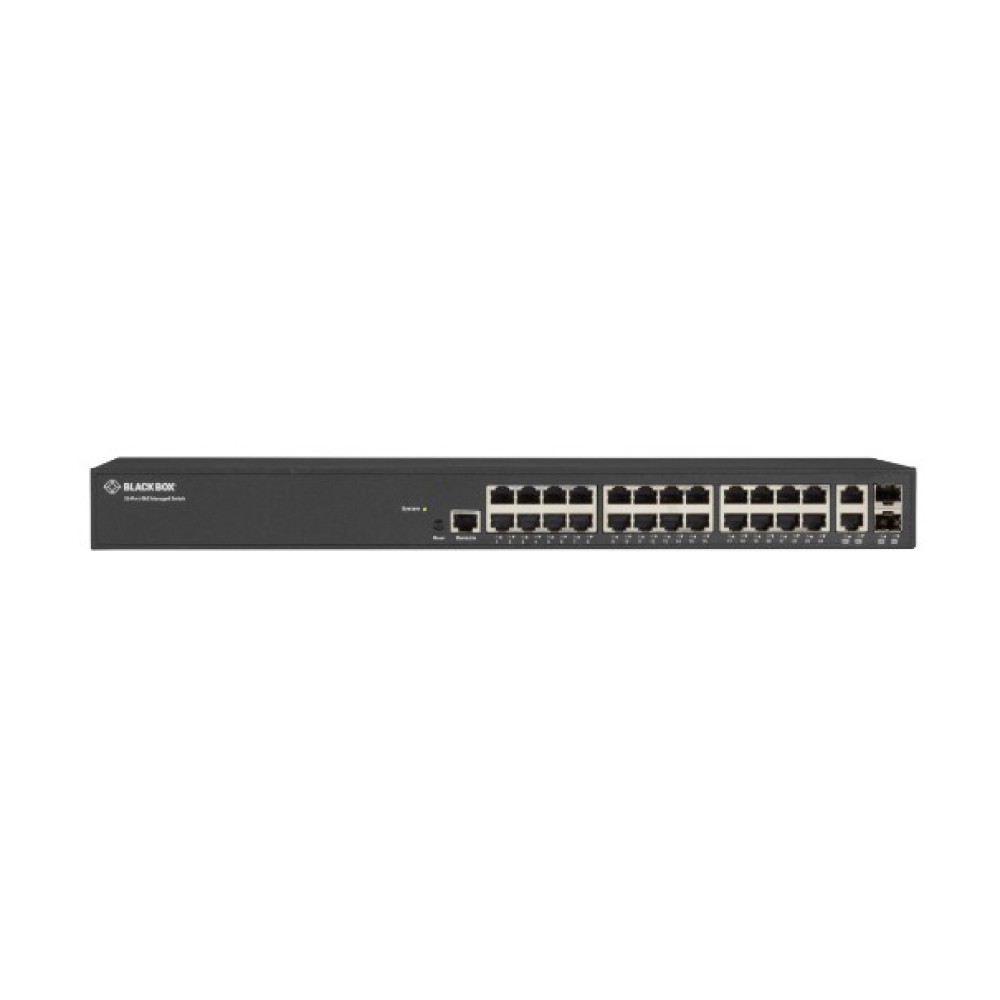 LGB1110A, Gigabit Managed Ethernet Switch - 10-Ports - Black Box