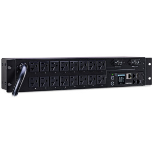 CyberPower PDU31003 Monitored Power Distribution Unit, 16 NEMA 5-20R outlets, 2U rackmount