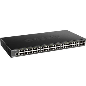 D-Link DGS-1250-52X-6KV 52-Port Gigabit L3 Lite Managed Switch, 48 Gigabit ports and 4 10G SFP+ Uplink ports