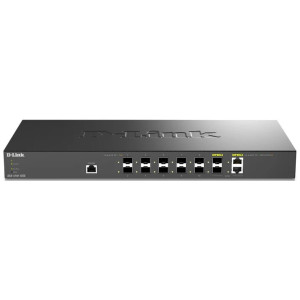D-Link DXS-1210-12SC 12-Port 10G Layer 2 Managed Switch, 10x 10G SFP+ and 2x 1G/10GBASE-T / SFP+ combo ports