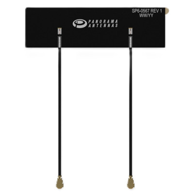 Panorama TFM2-24-58-72 Embedded flexible MIMO WiFi antenna covering 2.4/5.0/7.2G Hz, C113 cable, UFL R/A UFL plug Panorama TFM2-24-58-72 Embedded flexible MIMO WiFi antenna covering 2.4/5.0/7.2G Hz, C113 cable, UFL R/A UFL plug
