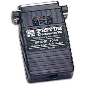 Patton 1040 RS-232 Self-Powered Line Driver, Short Range, Modem with Surge Protection