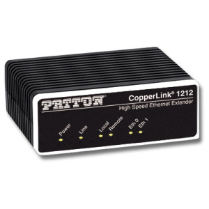 Patton CopperLink CL1212 High Speed Ethernet Extender, 2 x 10/100BaseTX