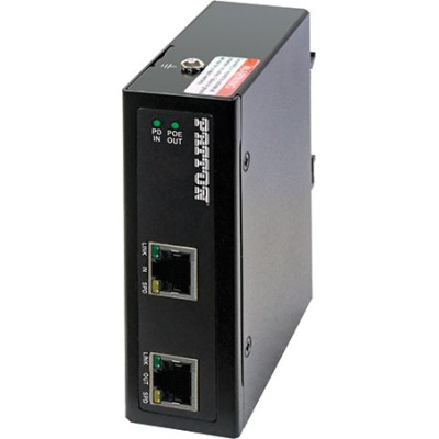 Patton CopperLink CL1401E/BT60 PoE Booster, Wide Temperature, Gigabit Ethernet input & output