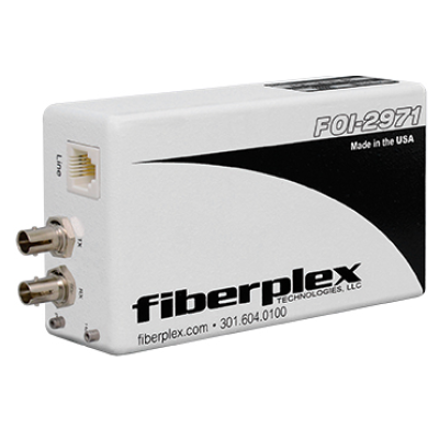 Patton FiberPlex FOI-2971 Fiber Optic Isolator/Converter/Modem- POTS (FXO/FXS)