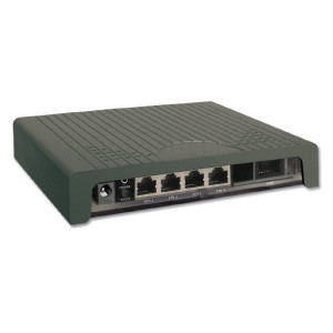 Patton CopperLink CL1214 Fast Ethernet (10/100TX) Extender, 4-Ports, up to 1.8 Miles at 168 Mbps