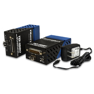 Patton FiberPlex TD-1580 RS-422 & EIA-530 to Fiber Isolator and Extender with SFP Slot