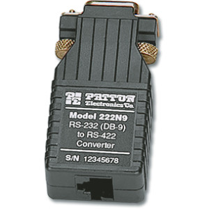 Patton 222N9 RS-232 to RS-422 Serial Converter, DB-9 Connector