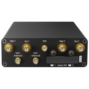 Peplink MAX-TST-PRO-DUO-LTEA-Q-T-PRM Max Transit Duo Pro Router, dual Cat 12 LTEA Modems, 2 USB-C, Wi-Fi 6