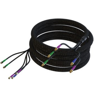 Poynting CAB-118 5x 5m HDF-195 Low Loss Cables for 5-in-1 Antennas, 3x SMA (M) & 2 x RP-SMA (M)