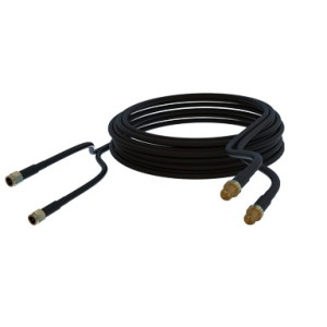 Poynting CAB-92 5m Low Loss Cable, Twin HDF-195, SMA (M) to SMA (F)