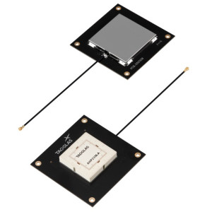 Taoglas AHP2356A GPS/Glonass/BeiDou/Galileo Two Stage  Active Patch Antenna, I-PEX MHFHT, 100mm cable