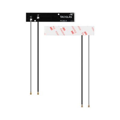 Taoglas PC302.A.001 FR4 PCB Antenna, I-PEX MHF I (U.FL), 150 mm Ø1.37 mm cable