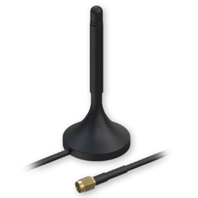 Teltonika PR1KRT25 Magnetic Bluetooth Antenna for routers, RP-SMA connector, 1.5 m cable