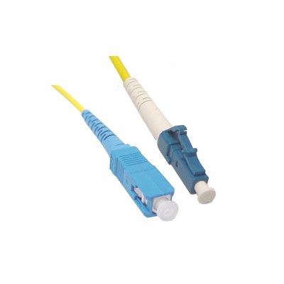 SC to LC 2 Meter Single-Mode Simplex Cable, 2m or 5m, CBF-SC-LC-SS