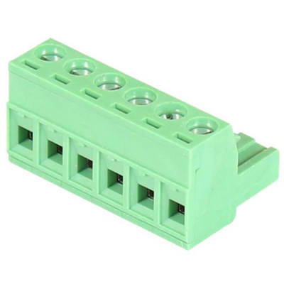 TB-6P-Male 6-pin Terminal Block Mates to Power Connector on Antaira's Switches