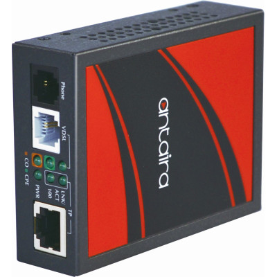 Antaira EVC-3001 10/100TX Ethernet Extender over VDSL Converter, RJ11 POTS