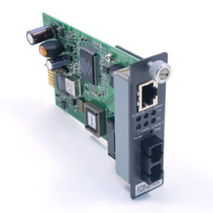 Antaira FCM-2312 10/100TX to 100FX Managed Media Converter, Multi-Mode
