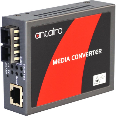 Antaira FCU-3002A-SC Gigabit Ethernet to 1000SX Media Converter, Multi-Mode