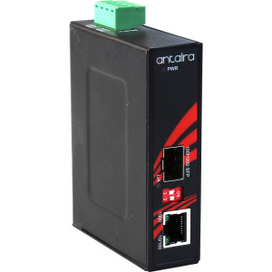 Antaira IMC-C1000-SFP Gigabit Ethernet to 1000LX/SX Media Converter, SFP