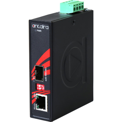 Antaira IMC-C1000-SFP Gigabit Ethernet to 1000LX/SX Media Converter, SFP