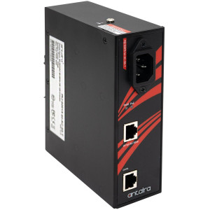 Antaira INJ-0201X-bt-AC-95-T 95-watt Industrial Gigabit PoE Injector 