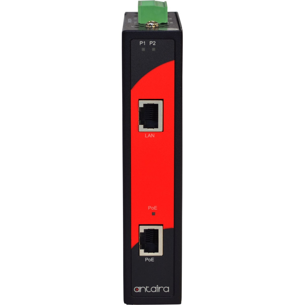 LPJ001A-T, PoE Gigabit Ethernet Injector - 802.3at - Black Box
