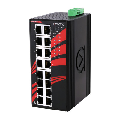 Antaira LNP-1600G (-T) 16-Port Unmanaged Gigabit Ethernet Switch