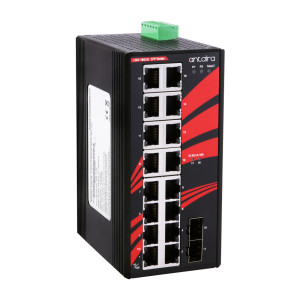 Antaira LNX-1802G-SFP (-T) 18-Port Unmanaged Gigabit Ethernet Switch