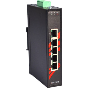 Antaira LNX-500A 5-Port 10/100TX Slim Unmanaged Ethernet Switch