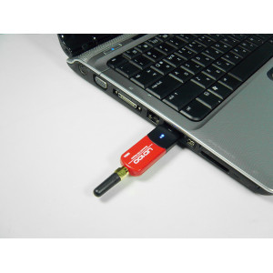 Parani PARANI-UD100-G03 Bluetooth 2.0+EDR Class 1 USB Adapter, Exchangeable Antenna (Blue Soleil Version)