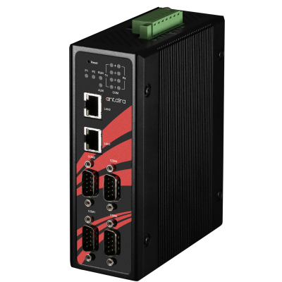 Antaira STE-6104C-T-V2 4-port RS-232/422/485 to 2-port Ethernet Device Server
