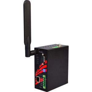 Antaira STW-611C Wi-Fi to 1-port RS-232/422/485 Wireless Serial Device Server
