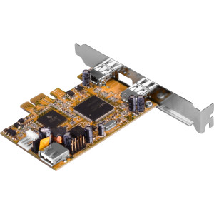 Industrial 2+2 Port USB2.0 PCIe Card