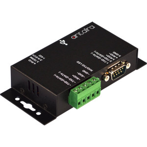 Antaira UTS-401BK-SI Industrial USB To 1-Port RS-422/485 Converter, Isolation