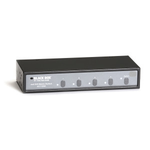 Black Box AC1125A DVI Matrix Switch with Audio and RS232 Control, 4x2
