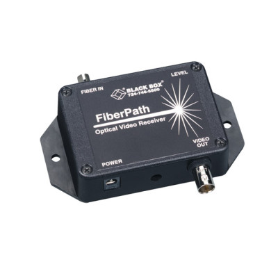 Black Box AC446A-RX FiberPath Receiver for CCTV to Fiber