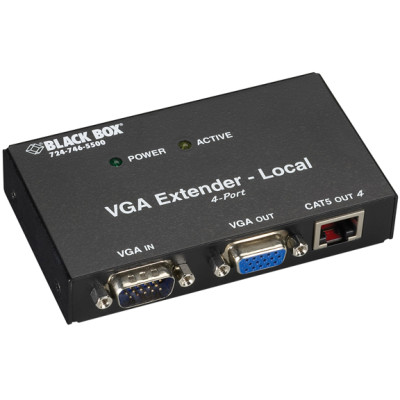 Black Box AC555A-4-R2 VGA Transmitter, 4-Port