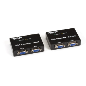 Black Box AC555A-R2 VGA Extender Kit, 2-Port Local, 2-Port Remote
