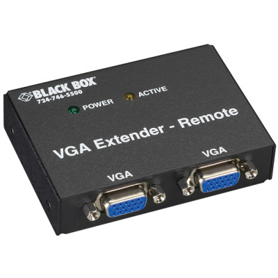Black Box AC555A-REM-R2 VGA Receiver, 2-Port