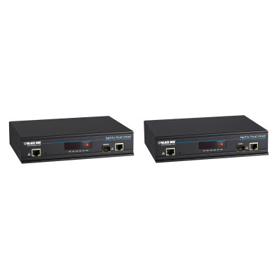 Black Box ACR1020A KVM-Over-IP Matrix, Dual-Head DVI-D, USB 2.0, KVM Extender Kit