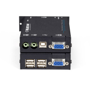Black Box ACU5051A KVM Extender with VGA, USB 2.0, Audio, Dual-Access, CATx