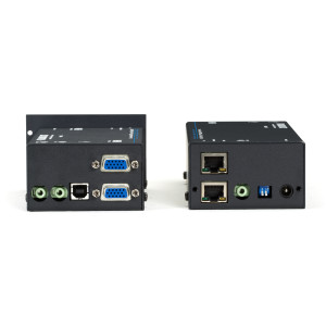 Black Box ACU5250A-R2 KVM Extender, Dual VGA, USB 2.0, Audio, Single-Access, CATx