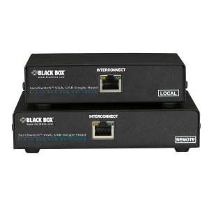Black Box ACU6001A KVM Extender - VGA, USB-HID, Dual-Access, CATx